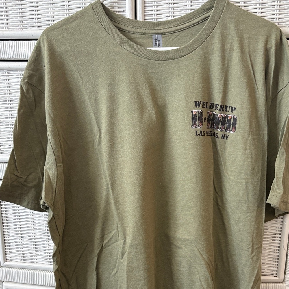 Next Level Apparel Olive Green Men's T-Shirt